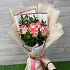 Букет из 5 роз Джумилия с зеленью - Фото 5