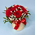 Коробка с бордовыми розами Ред Наоми - Фото 2