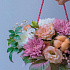 Букет цветов Персиковый сад в коробке - Фото 4