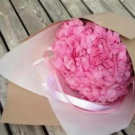 Букет цветов Розовая шапочка - Фото 2