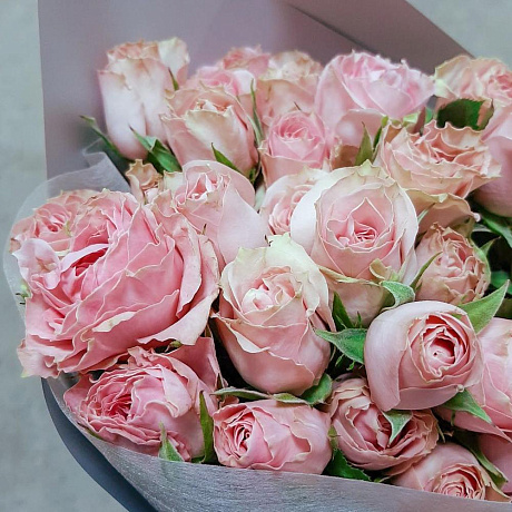 Букет цветов Розовый шейк - Фото 2