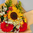 Букет цветов на 1 сентября №166 - Фото 4