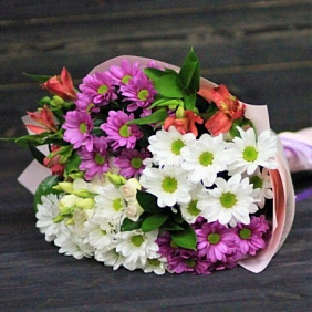 Букет цветов «Шанель» №2