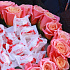 Букет сердце из коралловых роз с конфетами Рафаэлло - Фото 5
