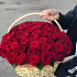 Корзина из 101 розы Ред Наоми - Фото 1