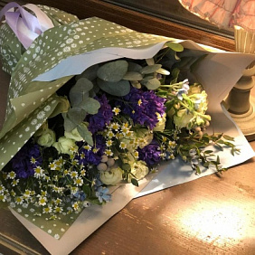 Букет цветов "Аромат прованса" №2