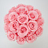 Цветы в коробке розовые розы - Фото 2