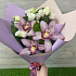 Микс из розовых орхидей и Эустом - Фото 5