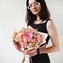 Прекрасный букет из роз, гербер на 1 сентября - Фото 1
