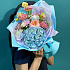 Букет цветов Радужный с Джульеттой №160 - Фото 1