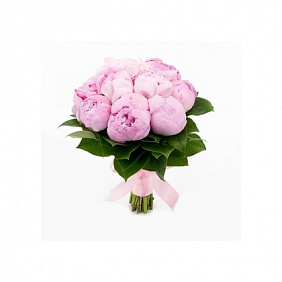 Букет розовых пионов "Любимая невеста"